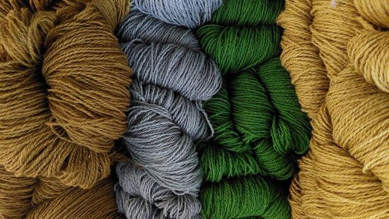 Limbažu vilnas dzija, divkārtīga, 8/2, fasēta, 100g