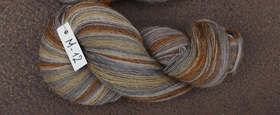 Daudzkrāsu Pāces merino vilnas dzija, vienkārtīga, 6/1, vasaras kolekcija