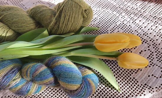 Pāces merino vilnas dzija, vienkārtīga, 7/1