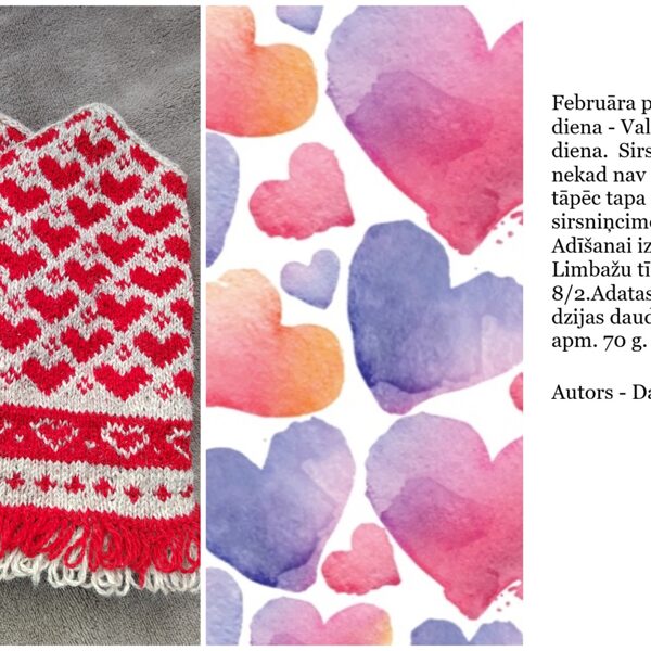 25. Daces R. "sirsniņcimdi"