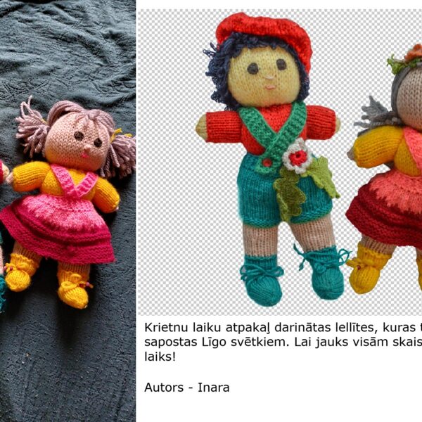 5. Ināras lellītes ar Svētku rotājumiem
