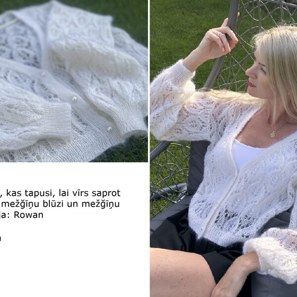 2. Lāsmas mežģīņu jaciņa