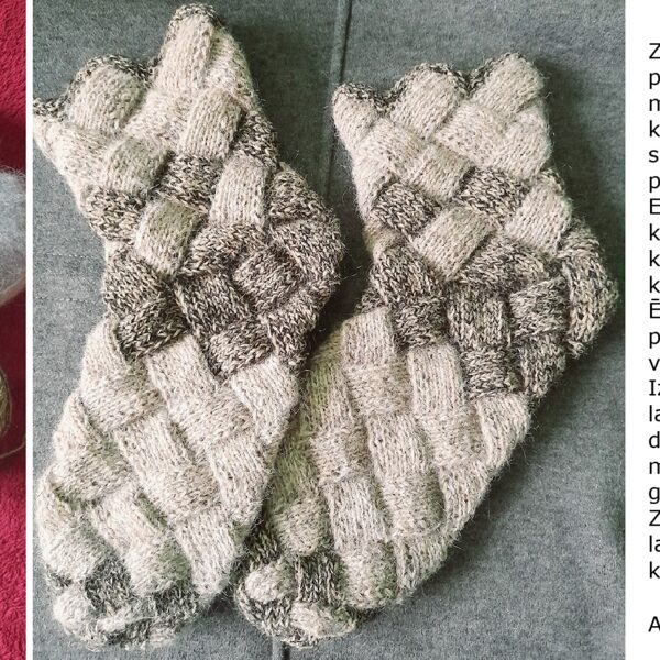 5. Silvijas zeķes enterlaka tehnikā