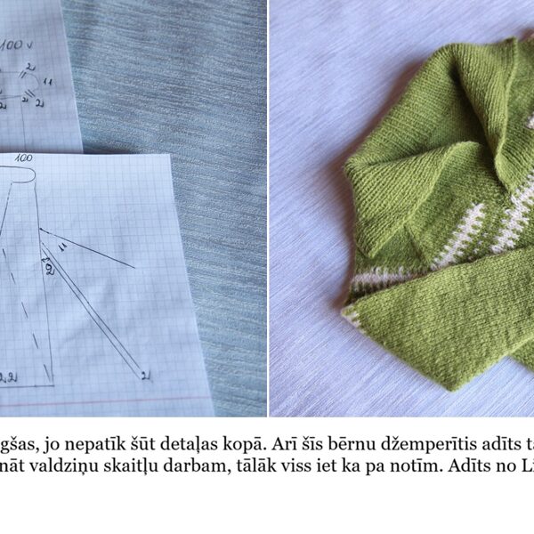 5. Tatjanas džemperis no Limbažu dzijas