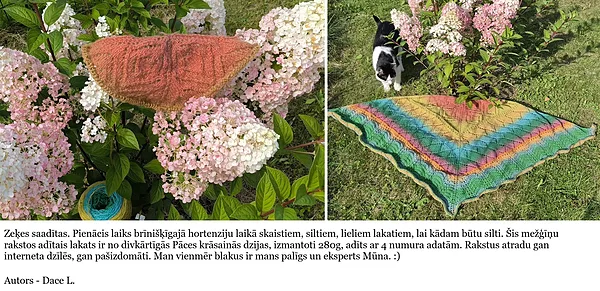 4. Daces L. mežģīņu lakats