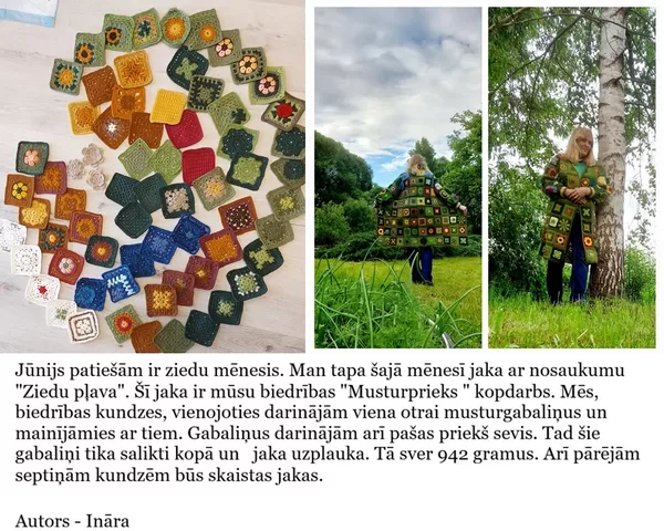 3. Ināras jaka " Ziedu pļava"&nbsp;
