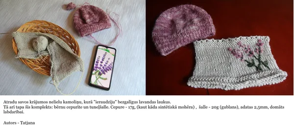 1. Tatjanas tuneļšalle ar lavandām