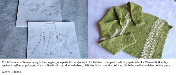 5. Tatjanas džemperis no Limbažu dzijas