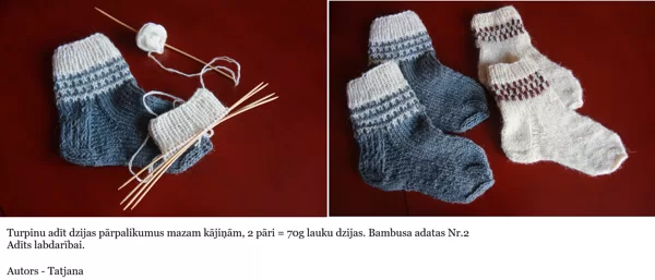 16. Tatjanas zeķes
